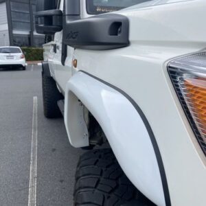Flare Kit – Front to Suit Toyota Landcruiser 79 Series (2007+) White